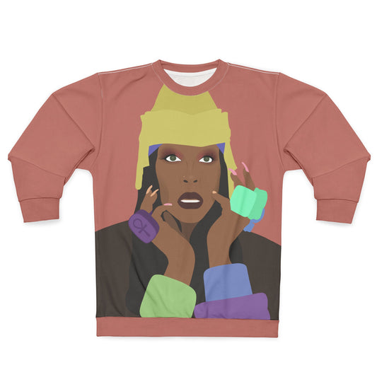 Erykah Badu Full Bleed Crewneck Sweatshirt